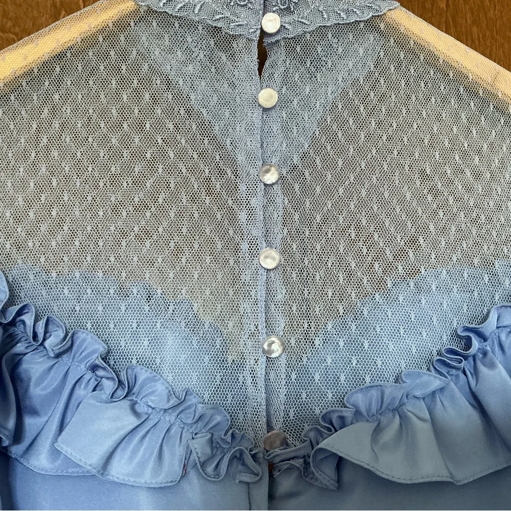 Vintage Victorian Style Long Floor Length Dress - Picture 7 of 13